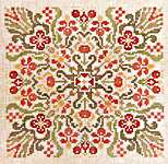 Click/tap for more details of Prairie Flowers (cross stitch) by Ink Circles