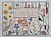 Click/tap for more details of Prairie Home (cross stitch) by The Blue Flower