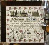 Click for more details of Prairie Life Sampler (cross stitch) by Heartstring Samplery