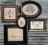 Click/tap for more details of Precious Littles (cross stitch) by Heartstring Samplery