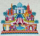 Click for more details of Pretty Little India (cross stitch) by Satsuma Street