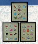 Click/tap for more details of Pretty Little Things (cross stitch) by Nora Corbett