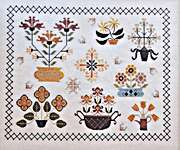 Click/tap for more details of Pretty Things (cross stitch) by The Artsy Housewife