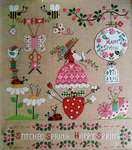 Click for more details of Primavera Ricamata (Embroidered Spring) (cross stitch) by Cuore e Batticuore