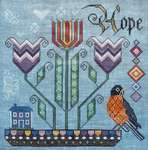 Click for more details of Promise of Spring (cross stitch) by Cottage Garden Samplings