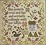 Click for more details of Proverbs 31 Sampler (cross stitch) by Plum Street Samplers
