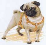 Click for more details of Pug (cross stitch) by Riolis