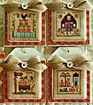 Click/tap for more details of Pumpkin Farm Petites (cross stitch) by Little House Needleworks