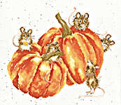 Click for more details of Pumpkin, Spice and All Things Mice (cross stitch) by Bothy Threads