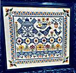 Click/tap for more details of Quaint Quakers 3 - Fall  (cross stitch) by Quaint Rose Needlearts