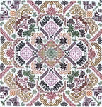 Click for more details of Quaker Geometric Puzzle (cross stitch) by Ink Circles