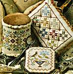 Click/tap for more details of Quaker Star Delight Set (cross stitch) by Jeannette Douglas