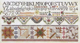 Click for more details of Quakers & Quilts (cross stitch) by Rosewood Manor