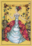 Click for more details of Queen Mariposa (cross stitch) by Mirabilia Designs