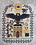 Click/tap for more details of Queenie (cross stitch) by The Artsy Housewife