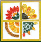 Click for more details of Quilt Block Sampler (quilling) by Quilled Creations