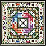 Click for more details of Quilting Bee (cross stitch) by Carolyn Manning