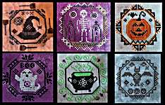 Click for more details of Quirky Quaker Halloween (cross stitch) by Darling and Whimsy