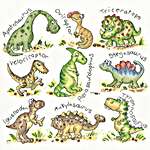 Click/tap for more details of Raar! (cross stitch) by Bothy Threads