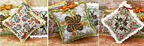 Click/tap for more details of Rabbit Rabbit October, November, December (cross stitch) by Ink Circles