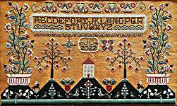 Click/tap for more details of Rackstraw Hill (cross stitch) by Rosewood Manor