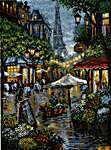 Click for more details of Rainy Paris (cross stitch) by Merejka