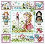 Click for more details of Rapunzel (cross stitch) by Soda Stitch