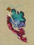 Click for more details of Red Cabbage Sprite (cross stitch) by Nora Corbett