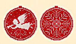 Red Christmas Tree Ornament