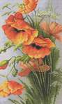 Click for more details of Red Poppies (cross stitch) by Luca - S