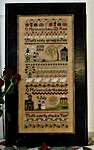 Click for more details of Red Red Rose Sampler (cross stitch) by Cosford Rise