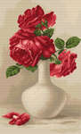 Click for more details of Red Roses (cross stitch) by Luca - S