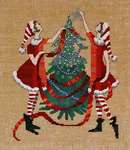 Click for more details of Red Tree (cross stitch) by Nora Corbett