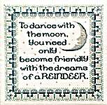 Click/tap for more details of Reindeer Dreams (cross stitch) by Rosewood Manor