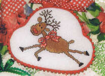 Click for more details of Reindeer Games (cross stitch) by Sue Hillis Designs