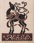Click for more details of Reindeer & Ribbons (cross stitch) by Stoney Creek