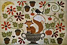 Click/tap for more details of Rest a Wile (cross stitch) by Plum Street Samplers