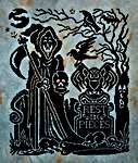 Click/tap for more details of Rest in Pieces (cross stitch) by Stoney Creek