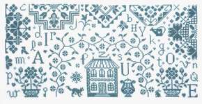 Click/tap for more details of Retour aux Sources (cross stitch) by Jardin Prive