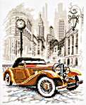 Click for more details of Retro Style New York (cross stitch) by Magic Needle