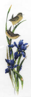 Click for more details of Rhapsody in Blue (cross stitch) by Valerie Pfeiffer