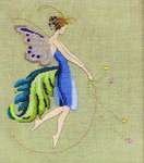 Click/tap for more details of Rhythm (cross stitch) by Nora Corbett