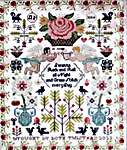 Click/tap for more details of Rock and Roll Sampler (cross stitch) by Heartstring Samplery
