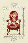 Click/tap for more details of Rococo Revival (cross stitch) by Nora Corbett
