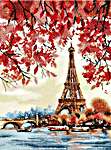 Click for more details of Romance of Paris (cross stitch) by Oven Company
