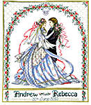 Click for more details of Rose Bower Wedding (cross stitch) by Imaginating