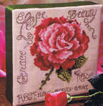 Click/tap for more details of Rose (cross stitch) by Stoney Creek