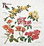 Click for more details of Rose Panel (cross stitch) by Thea Gouverneur