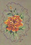 Click for more details of Rose Sketch (cross stitch) by Permin of Copenhagen