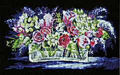 Click for more details of Roses and Lilacs (cross stitch) by Lanarte